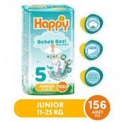 Happy No:5 Junior 156 Adet Bebek Bezi
