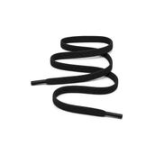 Hapshoe 100 cm Elastik Lastikli 8 mm Siyah Ayakkabı Bağcığı
