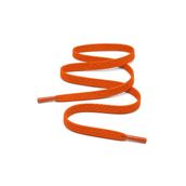 Hapshoe 100 cm Yassı 5 mm Turuncu Spor Ayakkabı Bağcığı