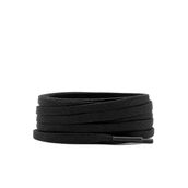 Hapshoe 120 cm Siyah 5 MM Yassı Mumlu Ayakkabı Bağcığı