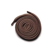 hapshoe Kahverengi 1 cm Kalınlığında 1 Çift Yassı Spor Ayakkabı Bağcığı