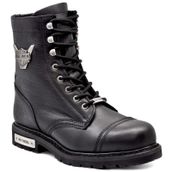 Harley Davidson Colmar 025M100553 Hakiki Deri Siyah Erkek Bot