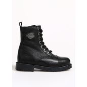 Harley Davidson Colmar F 025F100496 Hakiki Deri Siyah Erkek Çocuk Bot