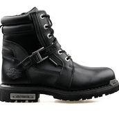 Harley Davidson Franco WP-B 025M100726 Siyah Deri Erkek Bot
