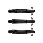 Harrows Darts Technology Carbon 360 Şaft, Thor-Sports Rotating Carbon Top (orta, siyah)