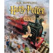 Harry Potter and the Sorcerer's Stone: The İllustrated Edition Harry Potter 1 Book