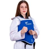 Haşado Safeguard Taekwondo Vücut Göğüs Koruyucu Yelek - Mavi