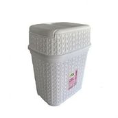 Hasır 7,2 Litre Beyaz Çöp Kovası