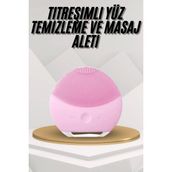 Hassas Ciltlere Özel Titreşimli Yüz Temizleme ve Masaj Aleti