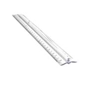 Hataş 00250 2220.00028 30 cm Tribledesimetre Şeffaf Cetvel