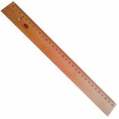 Hataş 0042 30 cm Tahta Cetvel