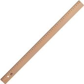 Hatas 0048 50 CM Tahta Cetvel