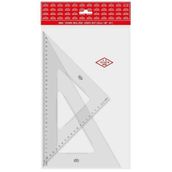 Hataş 0808 32 cm 60-45 Teknik Okul Öğrenci Gönye Seti