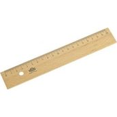 Hataş 20 cm Tahta Cetvel