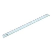 Hataş 50 cm Şeffaf Plastik Cetvel