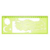 Hataş 5783851 N:02287 23 cm Türkiye Haritası Şablonu