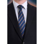 Hatemoğlu Lacivert Çizgili Kravat 261810etc001 167 Lacivert