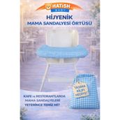 hatish Mama Sandalyesi Örtüsü Ve Hediye Taşıma Kılıfı Mavi