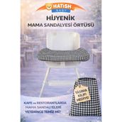 hatish Mama Sandalyesi Örtüsü Ve Taşıma Kılıfı Siyah