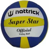 Hattrick Superstar No: 5 Sarı Lacivert Beyaz Voleybol Topu