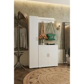Haus Modüler Berrak Ayakkabılık&portmanto - Beyaz