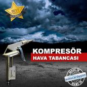 Hava Kompresör Kısa Tip Metal Hava Tabancası