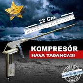 Hava Kompresör Uzun Tip Metal Hava Tabancası