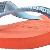 Havaianas Top Mix Turuncu Turkuaz Renk Parmak Arası Unisex Terlik