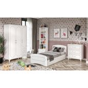 Hayal Modern Genç Odası Takımı Beyaz - 4 Parçalı Beyaz