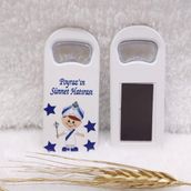 Hayaller Dükkanı 4,5X10,5 cm UV Baskılı 30 Adet Sünnet Dikey Açacak Magnet
