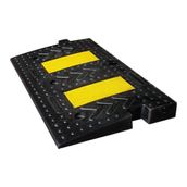 Hayat Destekli Kauçuk Rampa, Otopark Rampası, Kaldırım Rampası 50 x 25 x 4,5 cm