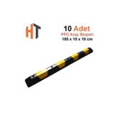 Hayat Trafik Oto Park Araç Stoperi Ppc 180X15X10 Cm 10'Lu Set