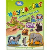 Hayvanlar - Çıkartma ve Aktivite Kitabı - Kollektif