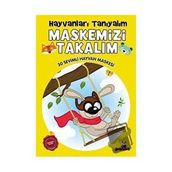 Hayvanları Tanıyalım Maskemizi Takalım - Beyaz Panda Yayınları