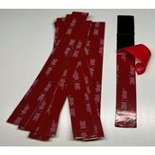 Hdg Vhb Çift Taraflı Bant Çift Kaplamalı Köpük Bant Siyah - 250 adet - 1,5 cm genişlik - 14 cm uzunluk