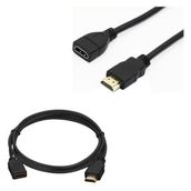 HDMI Kablo Erkek-Dişi 30 cm Uzatma (Mini Hd Recevier Için)