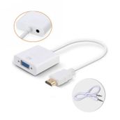 Hdmi To Vga Çevirici Ses Çıkışlı
