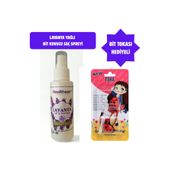 Healthsev Lavanta Yağlı Bit Kovucu Saç Bakım Spreyi 100 Ml Bit Tokası Hediyeli Set