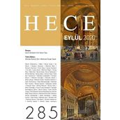 Hece Aylık Edebiyat Dergisi Sayı: 285 Eylül 2020
