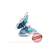 Hector&Co. Jewellery Mavi Kelebek Büyük Charm