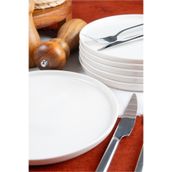Heda Porselen 6'lı Venüs 20 cm Porselen Pasta ve Tatlı Tabağı Seti - Zarif ve Modern Tasarım