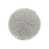 Hedef Bijuteri 8mm Beyaz Renk Lüks / Lüx Kaplama Plastik Inci Boncuk ,takı Yapım Boncuğu (50GR,~200 Adet)