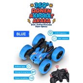 hediyecik Rc Stunt Car 360 Derece Dönen Şarjlı Uzaktan Kumandalı Akrobatik Araba Full Fonksiyon