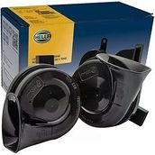 Hella Korna Te26 Set - 12V - 110Db(A) - 400Hz-500Hz - Yüksek Ses/Düşük Ses - Elektrikli - Ece - Gövde Rengi: Siyah - Miktar: 2 Fanfare