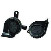 Hella Korna Te26 Set - 12V - 110Db(A) - 400Hz-500Hz - Yüksek Ses/Düşük Ses - Elektrikli - Ece Onaylı - Gövde Rengi: Siyah - Miktar: 2 Fanfare 11225841