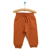 HelloBaby 23KHLBEALT007 Kahverengi Basic Şardonlu İki İp Eşofman Altı