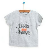 HelloBaby Basic Erkek Bebek Kar Melanj Tshirt