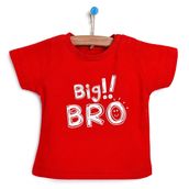HelloBaby Basic Erkek Bebek Kırmızı Tshirt