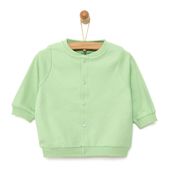 HelloBaby Basic Erkek Bebek Koyu Mavi Ribanalı Hırka