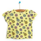 HelloBaby Basic Kız Bebek Açık Sarı Tshirt